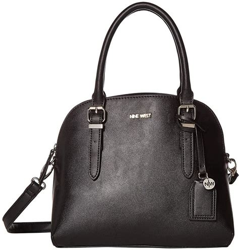 nine west purses real leather